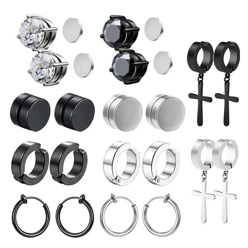 Magnetic Clip Earrings
