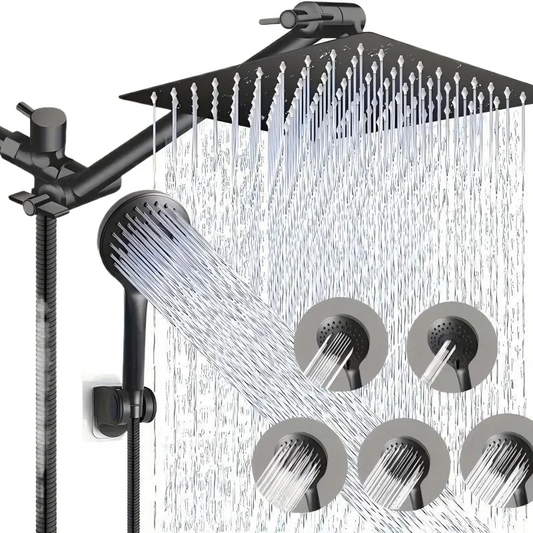 Rainfall Shower System with Handheld