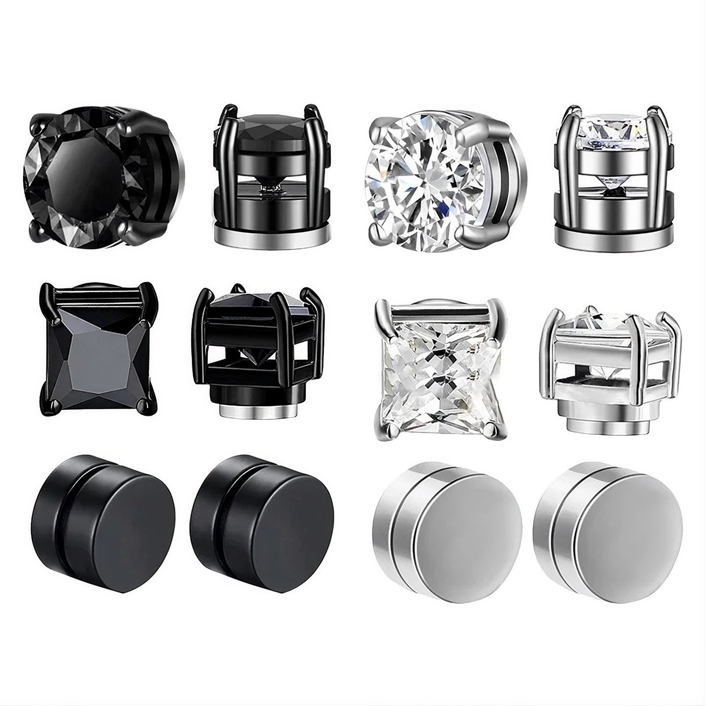 Magnetic Clip Earrings
