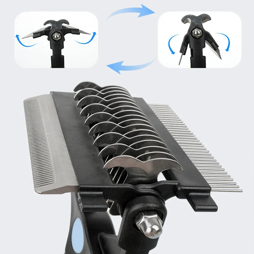 3 in 1 Pet Dematting Comb